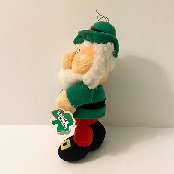Vintage Emerald  Buddies 11 Inch Tall Kiddiefun Dublin 2 Leprechaun Plush - Picture 3 of 14
